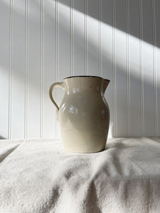stoneware pitcher