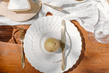 Load image into Gallery viewer, scalloped bread and butter plates
